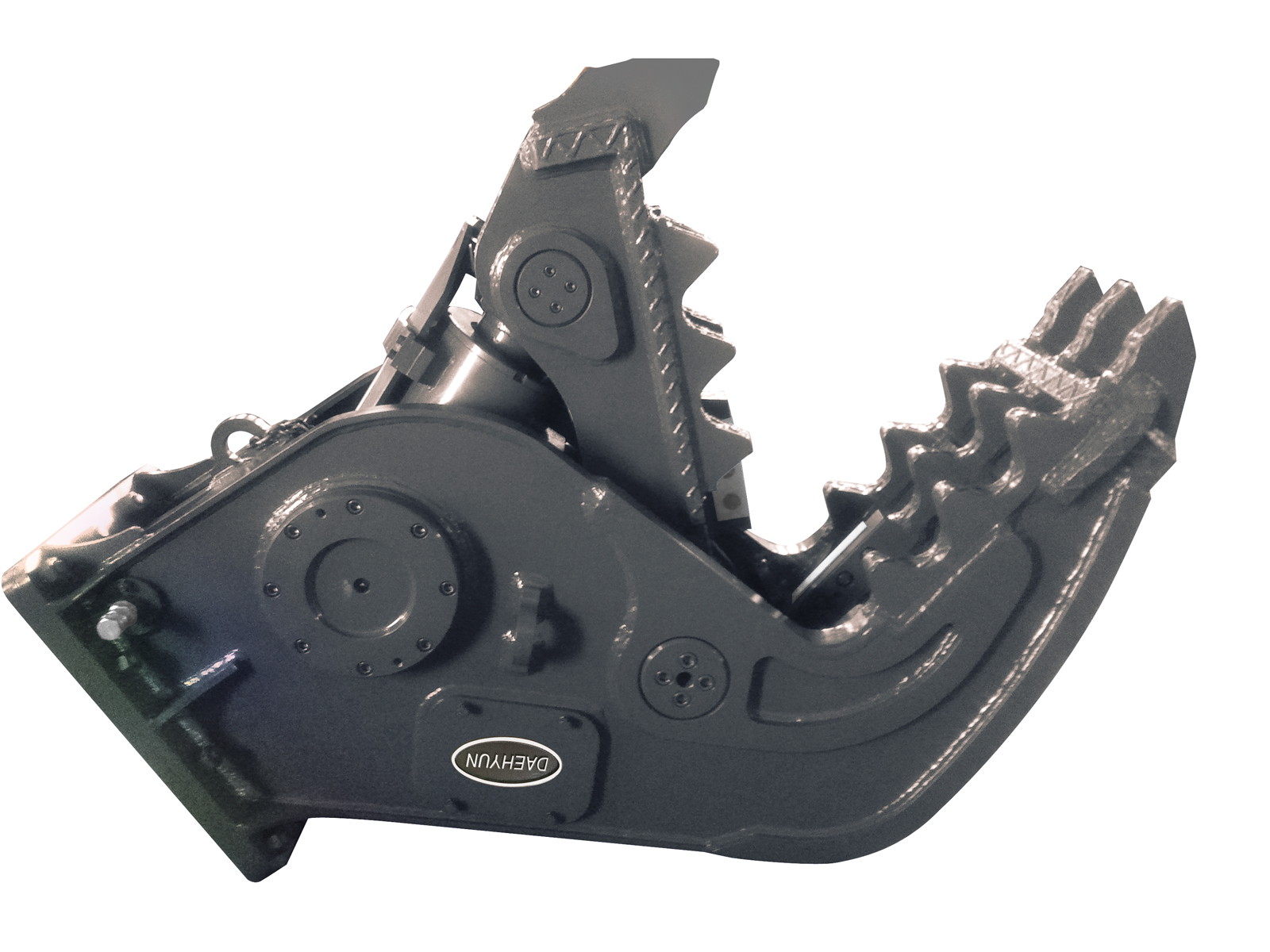 FIXED PULVERIZER Series - One Cylinder Type Durability has been extended by using Hardox steel plate...